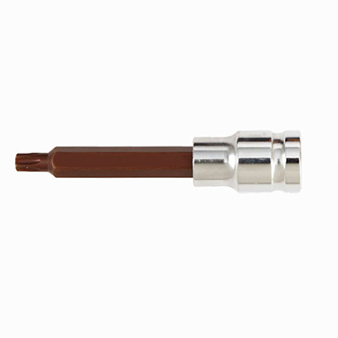 12.5MM系列加長花型旋具套筒(1/2）L100MM